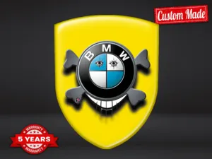 BMW Distintivi Silicone Auto Resistenti Pregiati Pro